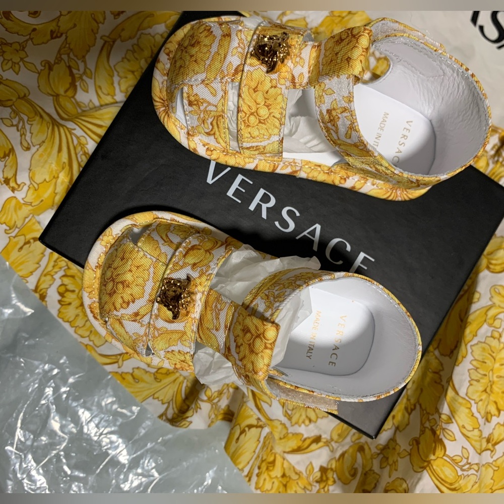 Baby Versace sandals